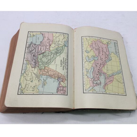 Antique Bible English Old and New Self Pronouncing Edition KJ version - Picture 7 of 9